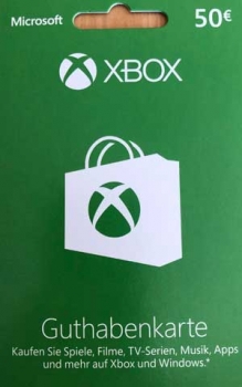 XBOX Guthabenkarte 50,00€